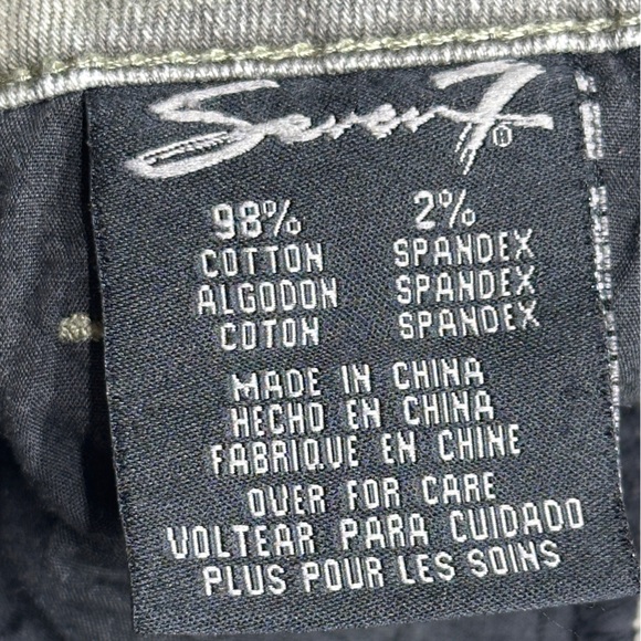 Seven7 Olive Camo Skinny Jeans women’s‎ size 8 (D40) - Picture 7 of 10